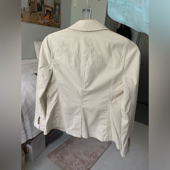 Talbots cream lightweight jacket - Picture 2 of 5